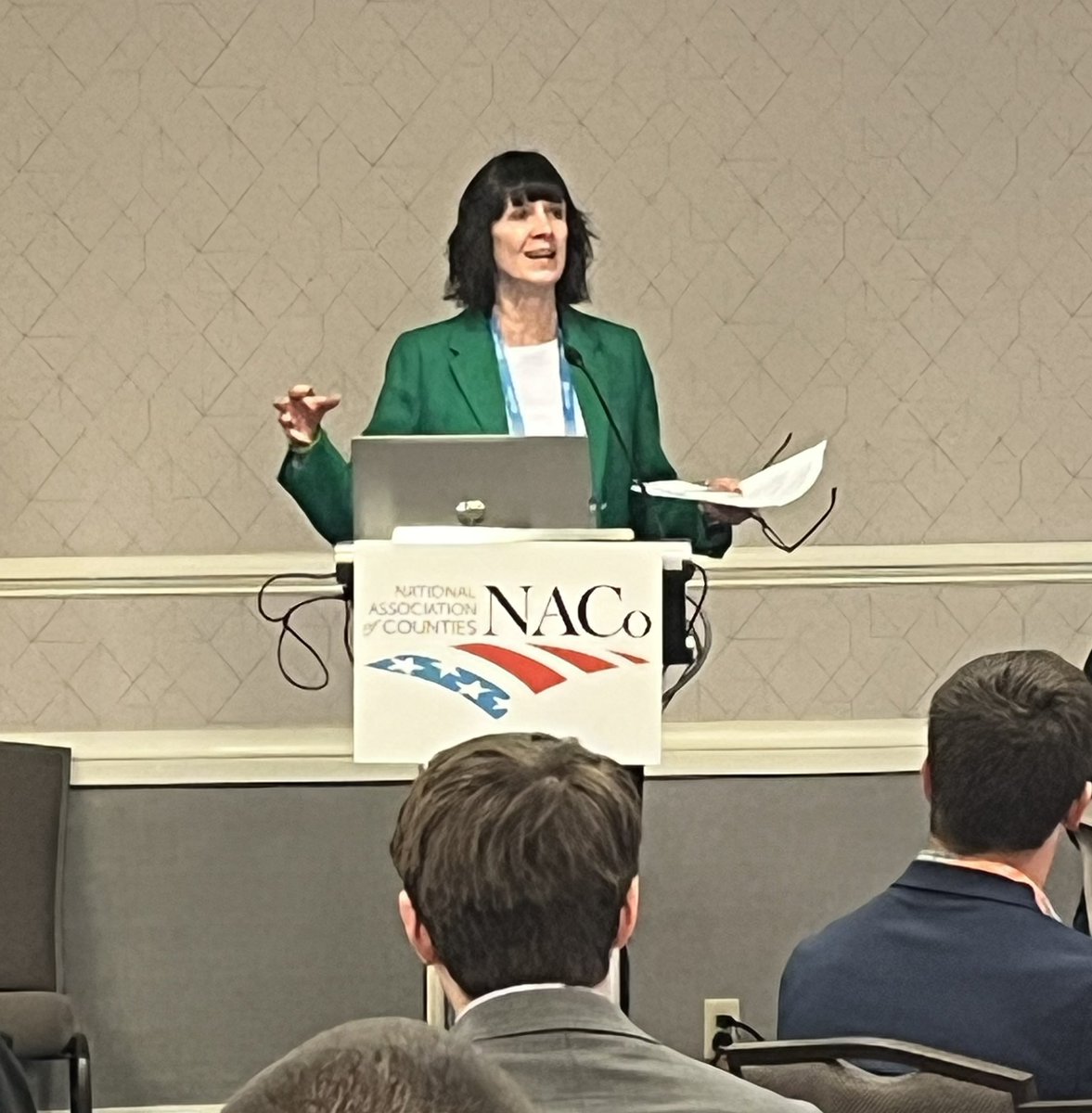 Julie Hiett, VP&amp;GM, Population Health, <a href="/NetsmartTech/">Netsmart</a> on the importance of seamless, integrated access &amp; mgt of #county programs addressing social determinants of health. At #NACoLeg Healthy Counties Advisory Board meeting #SDoH #countiesmatter

Sent from my iPhone