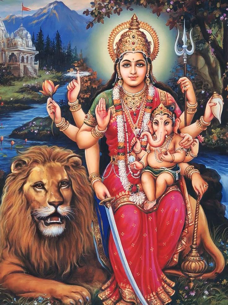 या देवी सर्वभूतेषु शक्तिरूपेण संस्थिता नमस्तस्यै नमस्तस्यै नमस्तस्यै नमो नम: