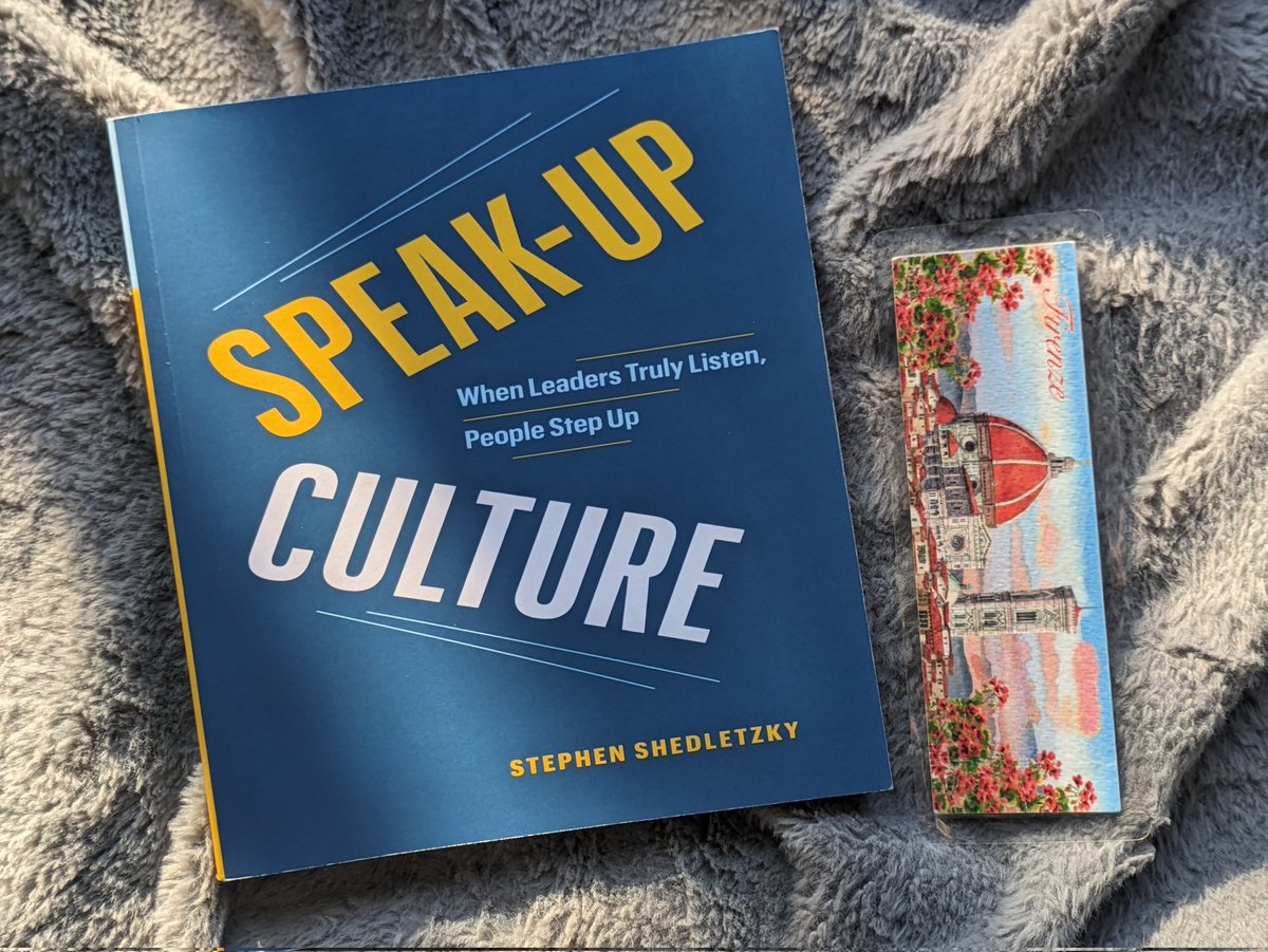 Tim Burke (@_tim_burke) on Twitter photo Latest reading, Speak-Up Culture by Stephen Shedletzky.
I was lucky enough to meet <a href="/shedinspires/">Stephen "Shed" Shedletzky</a> at an event I joined with <a href="/Caleb_Parker/">πππ₯ππ πππ«π€ππ«</a>.
This is an inspiring book about what it takes to create a company culture in which people know they will be listened to, and why it matters Latest reading, Speak-Up Culture by Stephen Shedletzky.
I was lucky enough to meet <a href="/shedinspires/">Stephen "Shed" Shedletzky</a> at an event I joined with <a href="/Caleb_Parker/">πππ₯ππ πππ«π€ππ«</a>.
This is an inspiring book about what it takes to create a company culture in which people know they will be listened to, and why it matters