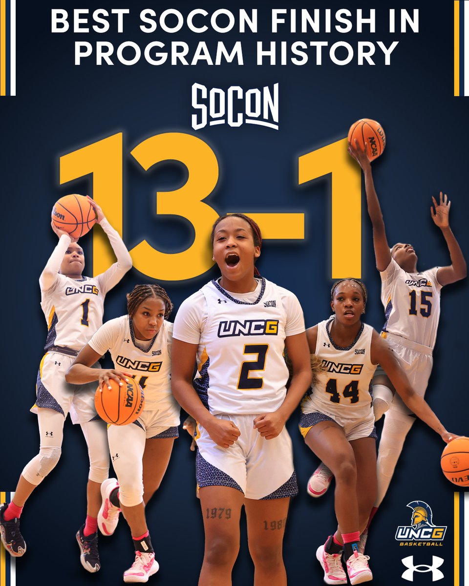 𝗛𝗜𝗦𝗧𝗢𝗥𝗬. 𝗠𝗔𝗗𝗘. 😎

The Spartans have concluded the regular season slate 13-1 in league play for the best SoCon finish in program history‼️ #bettertogether #letsgoG