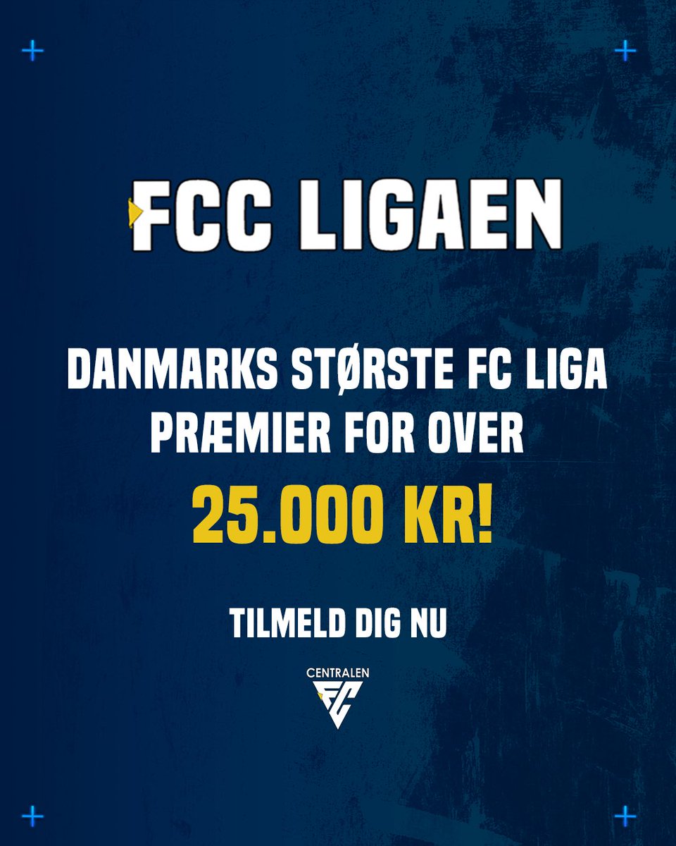SIDSTE CHANCE FOR AT TILMELDE SIG TIL FCC LIGEN (Marts) &amp; POKALTURNERINGEN⏰

FCC Ligaen byder på alt det, du elsker:
💰 Præmier for over 25.000 kr.
🔥 Oprykning og nedrykning
⚔️ Nye intense rivaliseringer
🏆 Masser af drama

Tilmeld dig her: buy.stripe.com/28o3cU0lr2TG8m…