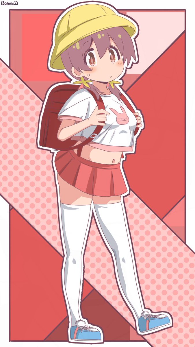 室崎みよ 「みよちゃん 」|ばんびのイラスト