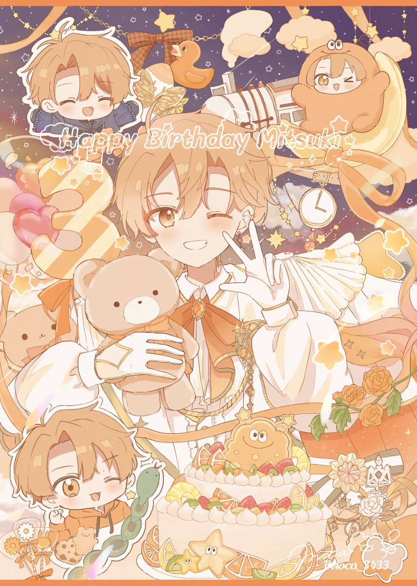 誕生日おめでとう💫 三月くんは最高のアイドル🌟🧡 #和泉三月誕生祭