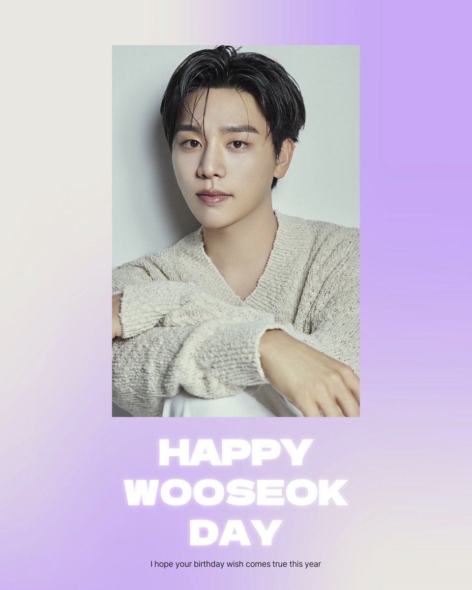 𝑯𝒂𝒑𝒑𝒚 𝑾𝒐𝒐𝒔𝒆𝒐𝒌 𝑫𝒂𝒚

김우석 배우님의 생일을 축하드립니다💜