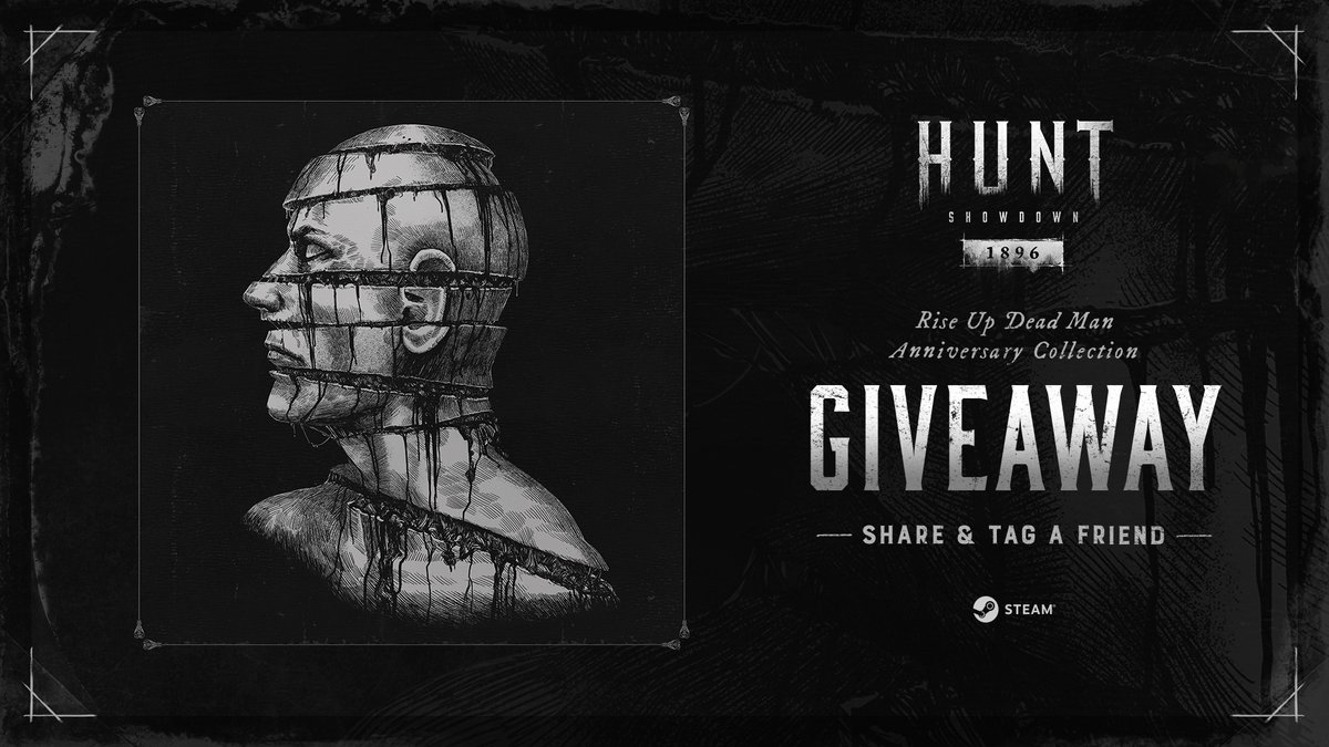 HuntShowdown's tweet image. Bonus anniversary giveaway for music lovers! 🎶

We’re giving away copies of the Rise Up Dead Man Anniversary Collection on Steam! Want to win?

✔️ Follow us
❤️ Like this post
🔄 RT &amp;amp; tag a friend

Enter now and let the gunshots ring! 🎵