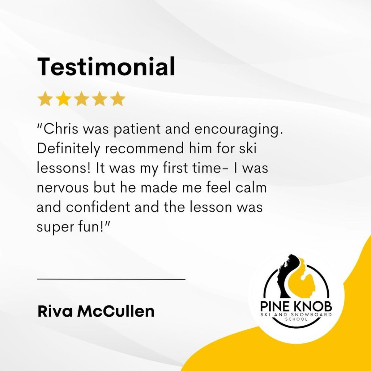 PineKnobSkiing's tweet image. See what our happy students have to say about their unforgettable experiences with our ski and snowboard instructors. 📣 Real stories, real joy – dive into the success stories at our Instructor Testimonials page.

🏂 pineknobskischool.com/instructor-tes… 

#SkiSchool #OaklandCounty #LearnToSki