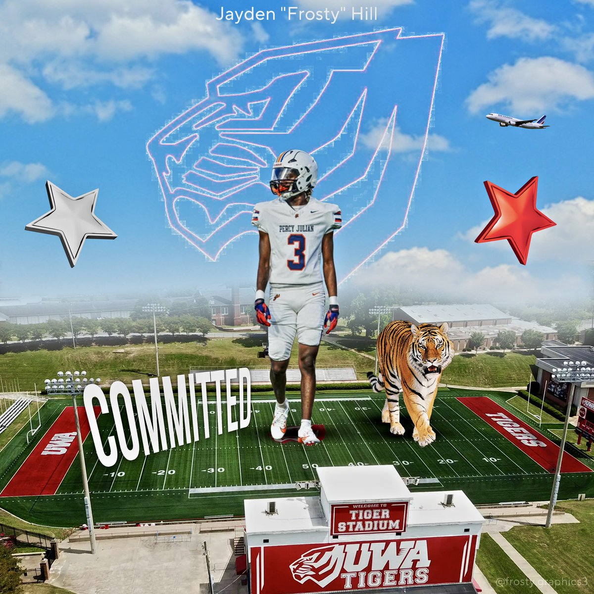 Jayden “Frosty” Hill❄️ (@jaydenhill_8) on Twitter photo 1000% Committed 🔴⚪️‼️🐅
#wearewest
<a href="/CoachYeah/">Scott Cochran</a> <a href="/blakesims/">Blake Sims</a> <a href="/_CoachHamp400/">C.J. Hampton</a> <a href="/PJHS_FB/">Percy Julian FB</a> 1000% Committed 🔴⚪️‼️🐅
#wearewest
<a href="/CoachYeah/">Scott Cochran</a> <a href="/blakesims/">Blake Sims</a> <a href="/_CoachHamp400/">C.J. Hampton</a> <a href="/PJHS_FB/">Percy Julian FB</a>