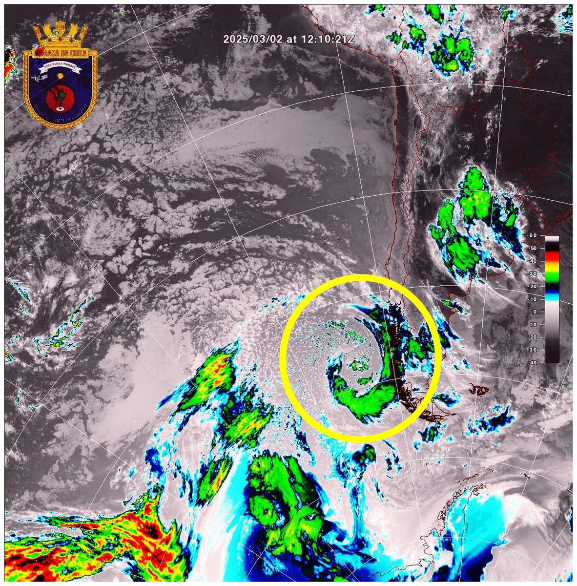 Centro Zonal de Meteorología Marina Puerto Montt tweet media