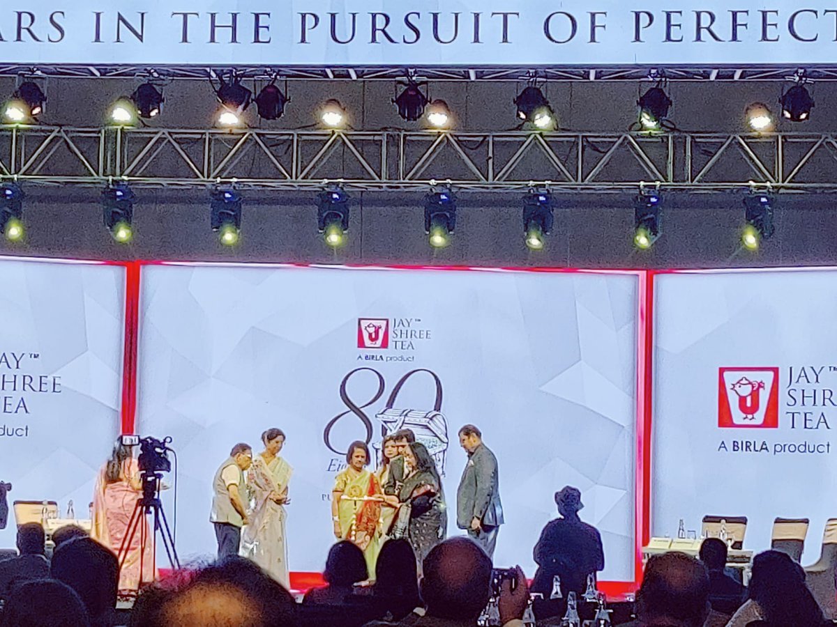 ITA Congratulates @JayShree_Tea on completing 80yrs! From humble start in 1945 to becoming one of the world's largest tea producers, their commitment to quality &amp; sustainability is truly inspiring! Here's to many more years of brewing excellence!#JayShreeTea #80Years #IndianTea