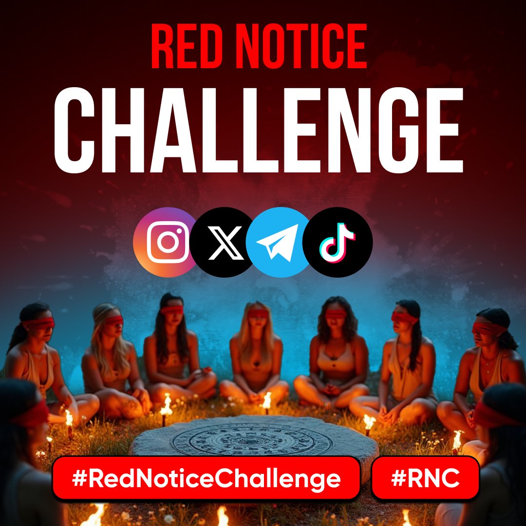RedNCoin's tweet image. 🚨 REMINDER: #RedNoticeChallenge is STILL LIVE! 🔥 🚨
Live BOLD, love RED, and WIN BIG! ❤️💰
🔴 Get creative & join the challenge NOW!
🎭 Wear something RED on your face
📷 Post it with #RedNoticeChallenge & #RNC
🏆 Win your share of 300 USDT!
1️⃣FIRST WINNERS ANNOUNCED TODAY!…