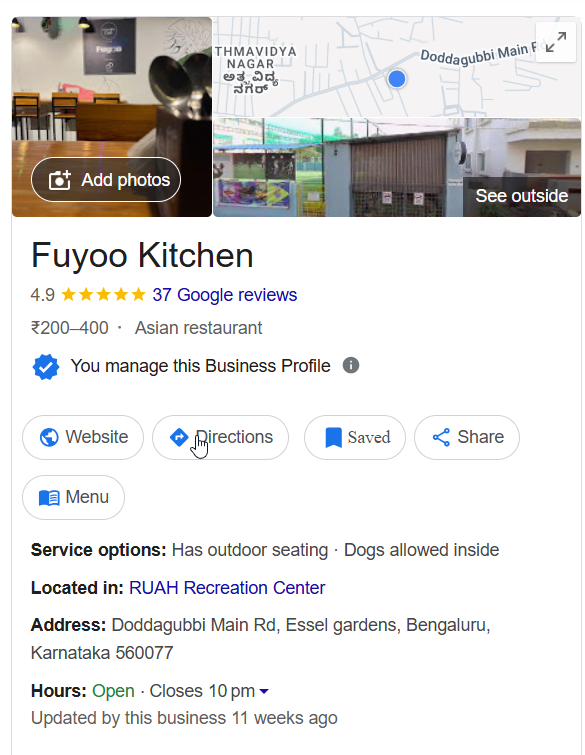 wincythomas's tweet photo. @sundarpichai @Google Fuyoo Kitchen is bleeding trust! Our Google Business Page is a disaster—contact update stalled, menus in chaos, cover photo missing. Our unanswered email screams neglect! Your endless red tape and silence are killing our business. Please fix this NOW!!! https://t.co/QWu3eWu57S