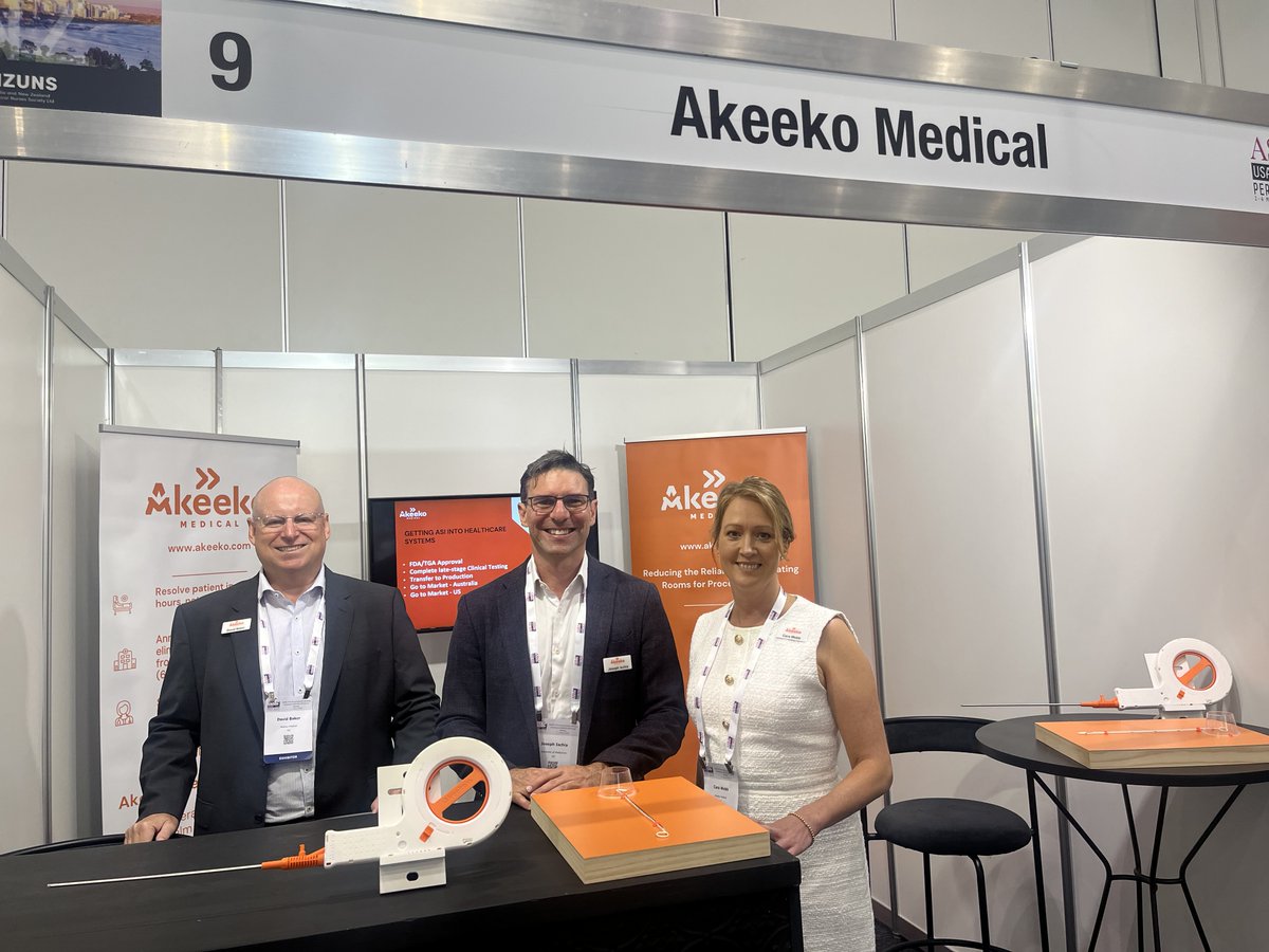 Team <a href="/AkeekoMedical/">Akeeko Medical®</a> is live from <a href="/USANZUrology/">USANZ</a>  2025 in Perth! Drop by our booth at PCEC until 4 March—we'd love to say hello.

Had a great experience presenting on ADT prescribing, and chairing insightful sessions. Will share insights soon. 

#MedTech #Urology