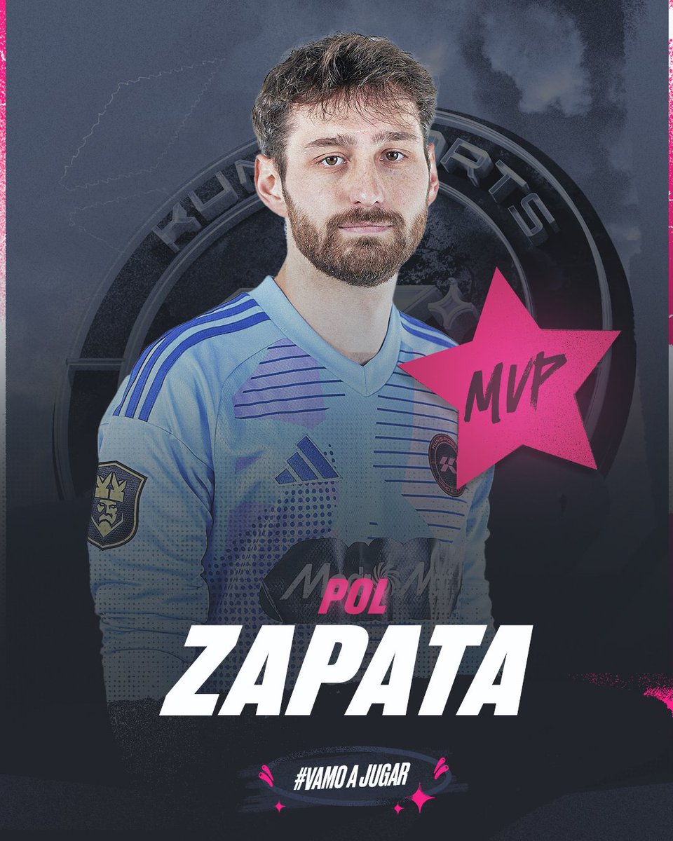 Gran partido de Pol Zapata que se lleva el MVP. 💪🏼