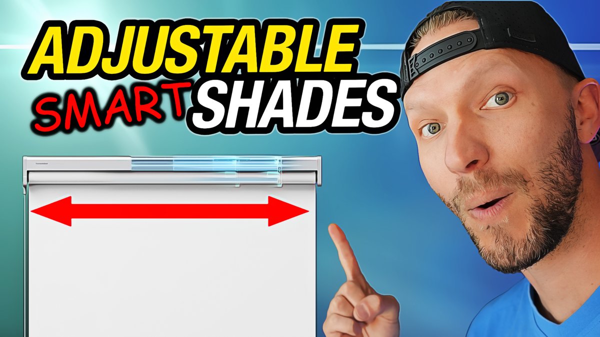 New Video! The world's first ADJUSTABLE smart shades!
👇
youtu.be/N07k2ReRfog

<a href="/SwitchBot/">SwitchBot</a>'s new roller shades are not only adjustable, but also more affordable than most smart shades. And they work with Apple Home! 

Click the link above to watch the full video!
#smarthome
