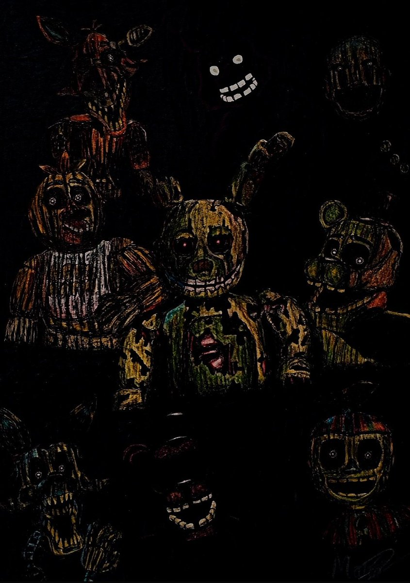 _MarcoBP_'s tweet image. Happy 10th Anniversary, Five Nights at Freddy&apos;s 3!
Thanks to this game I discovered the FNaF franchise.
#FNAF #FNAF310thAnniversary #FNAFFanArt