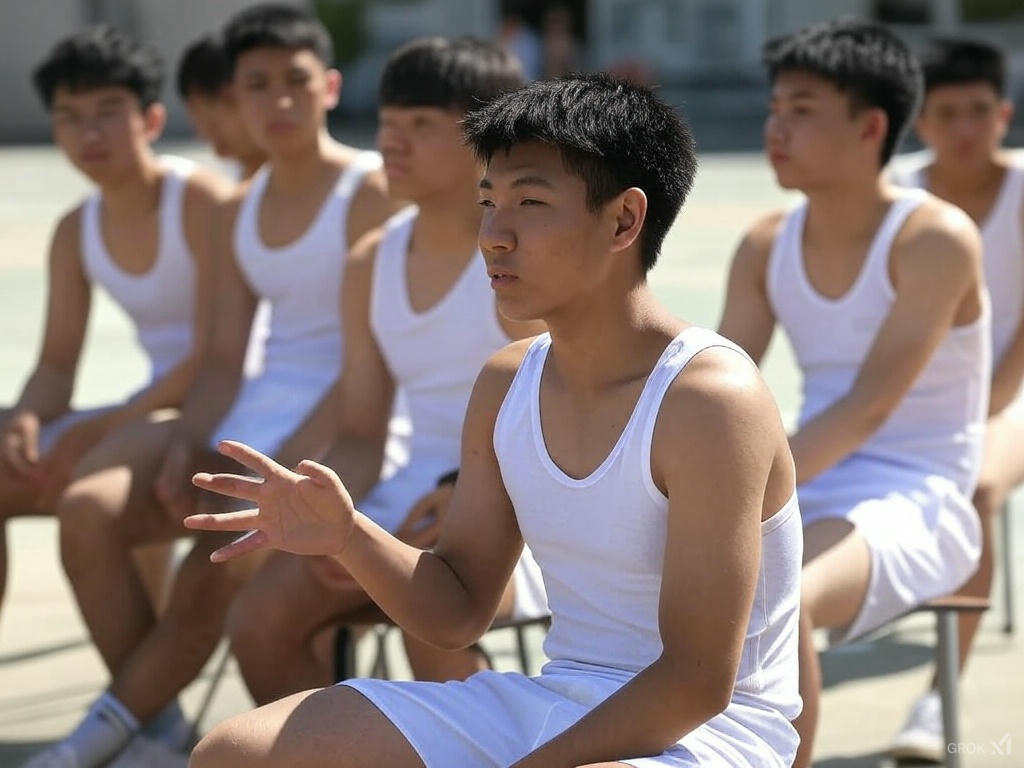 Singleter2's tweet image. Grok超讚👍
能實現我的慾望
男生一起穿白背心的時候的確是最帥氣的
Grok is amazing 👍
Can fulfill my desire to see the most handsome version of boys - while wearing white singlet together