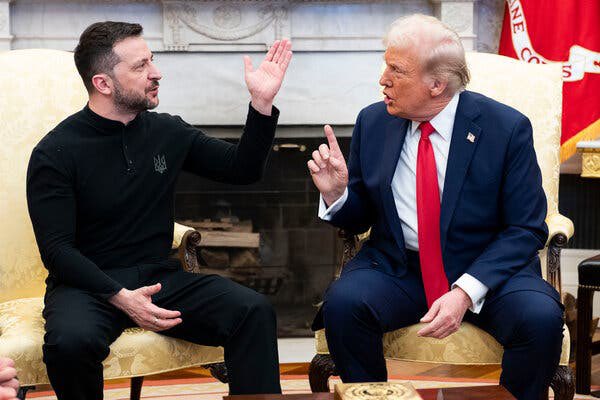 ofcrdeonjoseph's tweet photo. I initially watched the carefully selected clips from the media from both ends of the spectrum and thought to myself “This is a 💩 show  what a mess.”  When I finally got a break, I decided to watch the entire interaction (Something I always recommend we all do). 

Zelenskyy came there with his chest out for the purpose of trying this war in the court of public opinion. His goal was to get the American people on his side so the President would fall in line or so it world shame him into doing his bidding. JD Vance recognized it, and shut him down, Zelenskyy got disrespectful and cursed under his breath. 

That’s when Trump had enough of Zelenskyy’s arrogance. Zelenskyy should have known this  discussion was the one you have behind closed doors, not in front of the camera. (Even his press secretary knew he messed up, she couldnt believe what Zelenskyy was doing)  But he wanted the drama. But what he doesn’t realize is that 2nd term Trump could care less. 

I commend Trump and Vance for pushing back.  Zelenskyy needs to come back with more humility.  

Trump is not siding with Russia, he is siding with the American people and their tax dollars being spent on a war (where 2/3 of the money is not accounted for) he just wants a war that never should have been started and Zelenskyy can’t win to end   Especially now that we are seeing Zelenskyy and his  his military brutalizing Ukrainian citizens and kidnapping them into battle.  They are literally kidnapping and beating young males in the street, stuffing them into vans and forcing them to mobilize.  The videos are quite disturbing.