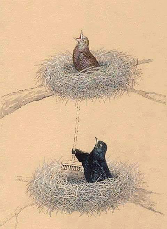 IrenaBuzarewicz's tweet image. Art by Zygmunt Zaradkiewicz