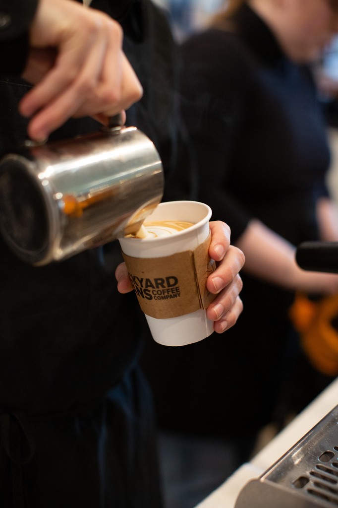 The Ambler Cafe Life. 

Send us a 🩵 if you're an Ambler fan! 

#backyardbeans #ambler #coffeehouse #weekendvibes