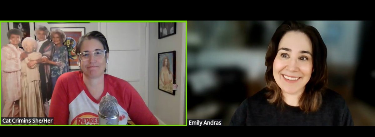 Get you someone that looks at you the way <a href="/emtothea/">Emily Andras</a> looks at <a href="/CatCrimins/">Cat Crimins 🤓 🏳️‍🌈</a> 😍😍

Thanks  for  the  fun  panel  <a href="/EarpConic/">EarpConic Presents</a> and  sorry  that  <a href="/CatCrimins/">Cat Crimins 🤓 🏳️‍🌈</a> hates  #WayHaught 

#WynonnaEarp