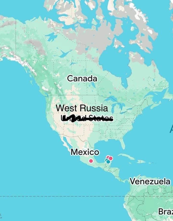 Erik Garner (@erikgarner) on Twitter photo Comrade <a href="/realDonaldTrump/">Donald J. Trump</a> your new map. I honestly had a glimmer of hope that you had, for once done some good but once a bell end always a bell end. Comrade <a href="/realDonaldTrump/">Donald J. Trump</a> your new map. I honestly had a glimmer of hope that you had, for once done some good but once a bell end always a bell end.
