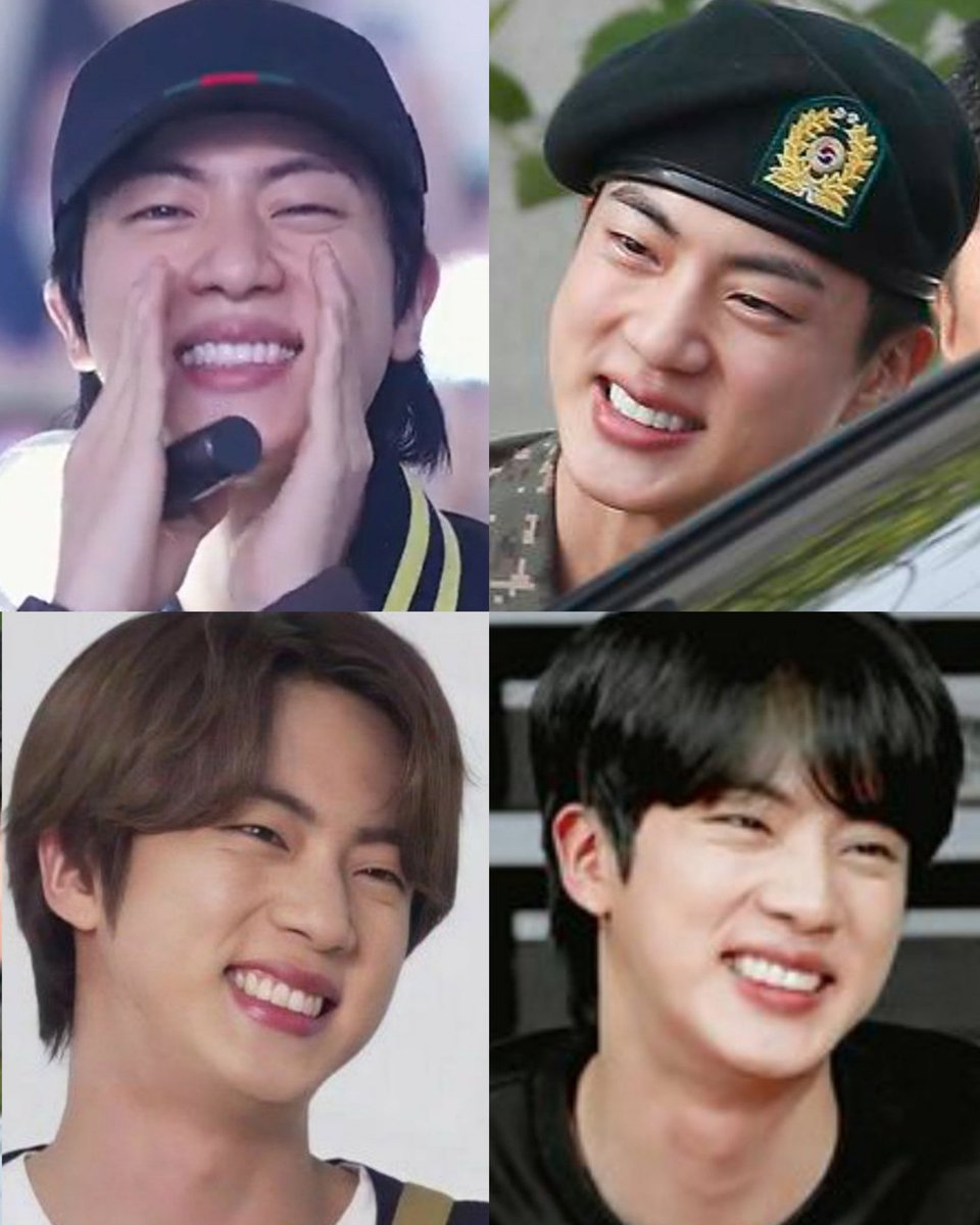 kim seokjin, the real life version of 😁 emoji