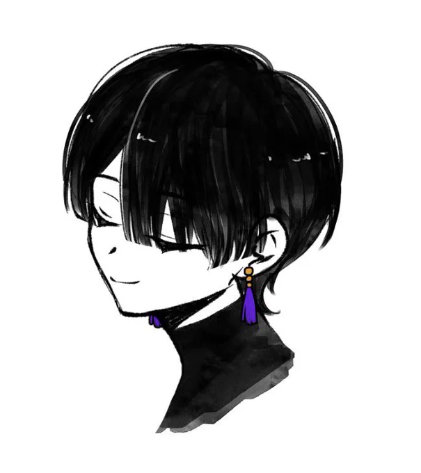 Ive always wanted an "eyes always closed" oc  