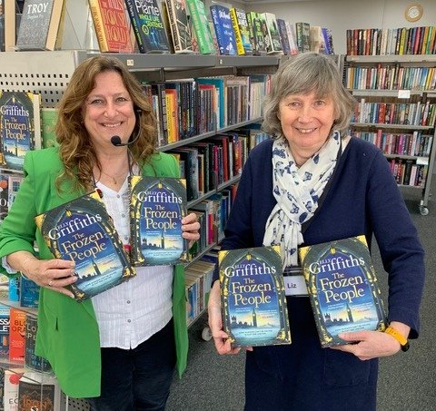 We were delighted to welcome <a href="/ellygriffiths/">Elly Griffiths</a> to our library yesterday and to hear her fabulously entertaining talk. Thanks to <a href="/MuchAdoBooks/">Much Ado Books</a> and everyone who supported the event.