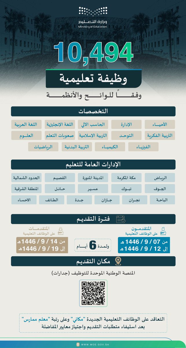 وظائف تعليمية | رخصة مهنية tweet media