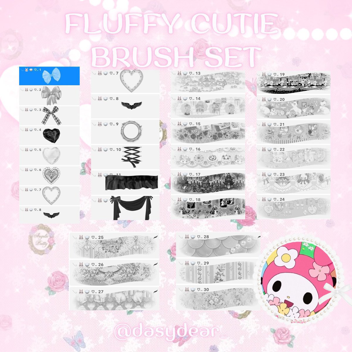_daisydear_'s tweet photo. มาตั้งเเผงขายบรัชฮับบ 

♡︎ ส่วนตัว 39- /set
♡︎ เชิงพาณิชย์ 69- /set

🌟 ซื้อ 2 set เเถมบรัชเพิ่มอีกงับ คุ้มมากๆ

สนใจ dm หรือ ทักไลน์💘

#บรัช #บรัชprocreate #ขายฟอนต์  #ขายบรัช  #procreate #brush #brushprocreate https://t.co/62HsUrrtTb