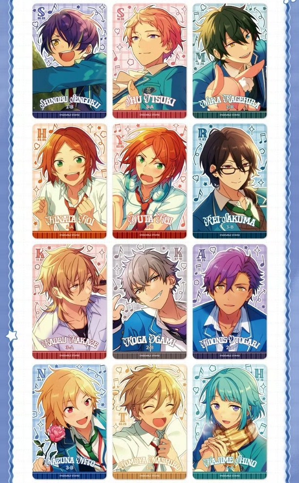 master_enst's tweet photo. 【FF外可/代行募集】あんスタ!! 偶像梦幻祭2 中国限定 制服カード 2弾

商品代金 
①【ガチャ分】
140円/1枚
※最低30枚～可
10枚単位でお願いします。

②【ブラインド分】
130円/1枚
※最低30枚～可
10枚単位でお願いします。

②【BOX分】
4,810円/1BOX37枚入り
(1枚あたり130円)

※①+②合計3000枚で〆

+220円(分割送料/ガチャ分のみ)
+国際送料(後払い)

お支払い期限 3/30 (厳守)
店舗出荷予定  6月末

プロカ【【必読】】の上、↓部分をコピペしてお声かけください。
・BOX販売分のみ検品可能です。

-----------------------------------
①ガチャ分
【○枚】

②ブラインド分
【〇枚】

②BOX分
【〇BOX】

支払い方法:銀行振込/PayPay/メルペイ

他商品との同梱:○○と同梱希望/同梱希望なし

検品:必要/不要

支払い予定日:
-----------------------------------

各自必要事項を記入の上、お声かけをお願いいたします。
不要な部分は削除して問題ありません。
※購入可能上限があるため、DM後の数量変更(増減/追加でのお声かけ)は不可です。
※プロカ記載事項の表記がないなど条件外のお声かけは反応いたしませんので、予めご了承ください。