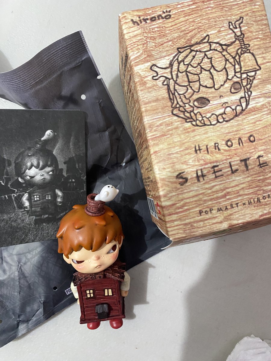 _lilibun's tweet photo. wts lfb hirono ph

- popmart hirono shelter series: cabin figure

- ₱400 + sf 
- mint condition
- complete inclusions (bnf, card)
- rfs: downsizing

🚚: j&amp;t
💵: gcash
📍: pampanga

# pop mart blindbox cabin box figures figurines shelter series hirono https://t.co/mA2w3aqV8J