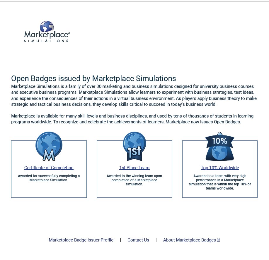 sloberchea2000's tweet photo. Our team has just won the Marketplace Simulations Competition (Business Opportunity Analysis) and ranked in the Top 10% Worldwide among millions of competitors! Marketplace Sims (@MarketplaceSims https://t.co/Rz8gj90JFq