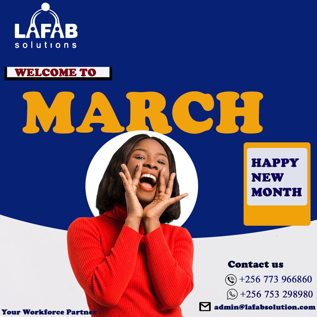 LafabSolutions's tweet image. New month, new opportunities! 
As we step into March, we’re excited for growth, partnerships, and success. Thank you for being part of our journey! Let’s make this month amazing together. 💼💡 
#NewMonth #Growth #Success