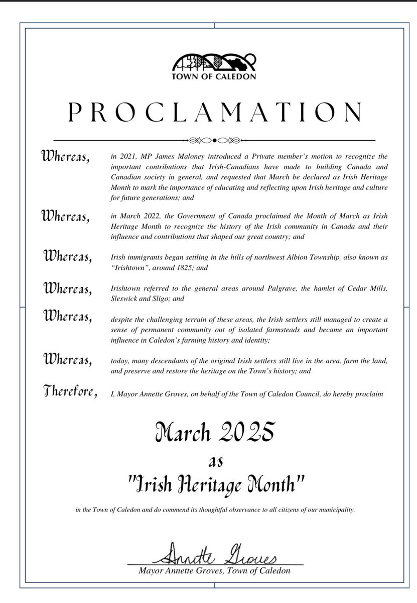 We Are Global Irish Inc. (@wearglobalirish) on Twitter photo Canada celebrates “Irish Heritage Month”☘️thanks to the vision of 🇨🇦MP James Maloney,who in 2020 presented a motion to parliament to formerly recognise the contribution the 🇮🇪Irish made to building Canada’s society, culture & infrastructure. <a href="/j_maloney/">James Maloney 🇨🇦🇺🇦🇨🇦</a> <a href="/IrlAmbCanada/">Ambassador John Concannon</a> <a href="/IreCanBiz/">IreCanBusinessAssoc.</a> Canada celebrates “Irish Heritage Month”☘️thanks to the vision of 🇨🇦MP James Maloney,who in 2020 presented a motion to parliament to formerly recognise the contribution the 🇮🇪Irish made to building Canada’s society, culture & infrastructure. <a href="/j_maloney/">James Maloney 🇨🇦🇺🇦🇨🇦</a> <a href="/IrlAmbCanada/">Ambassador John Concannon</a> <a href="/IreCanBiz/">IreCanBusinessAssoc.</a>