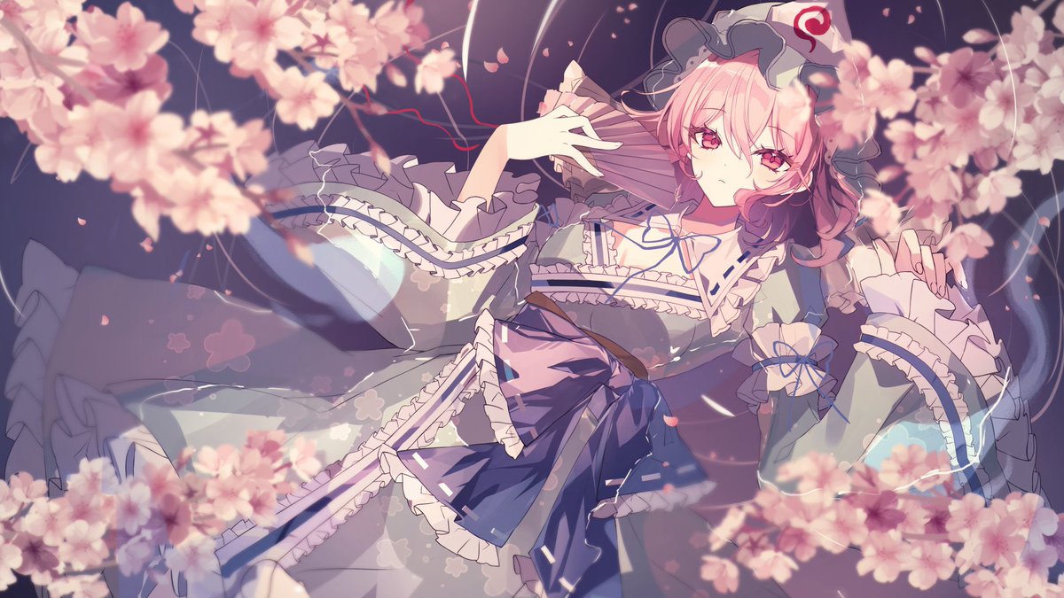 hamonika_monika's tweet photo. 幽々子

 #Skeb https://t.co/Mc270Ns285