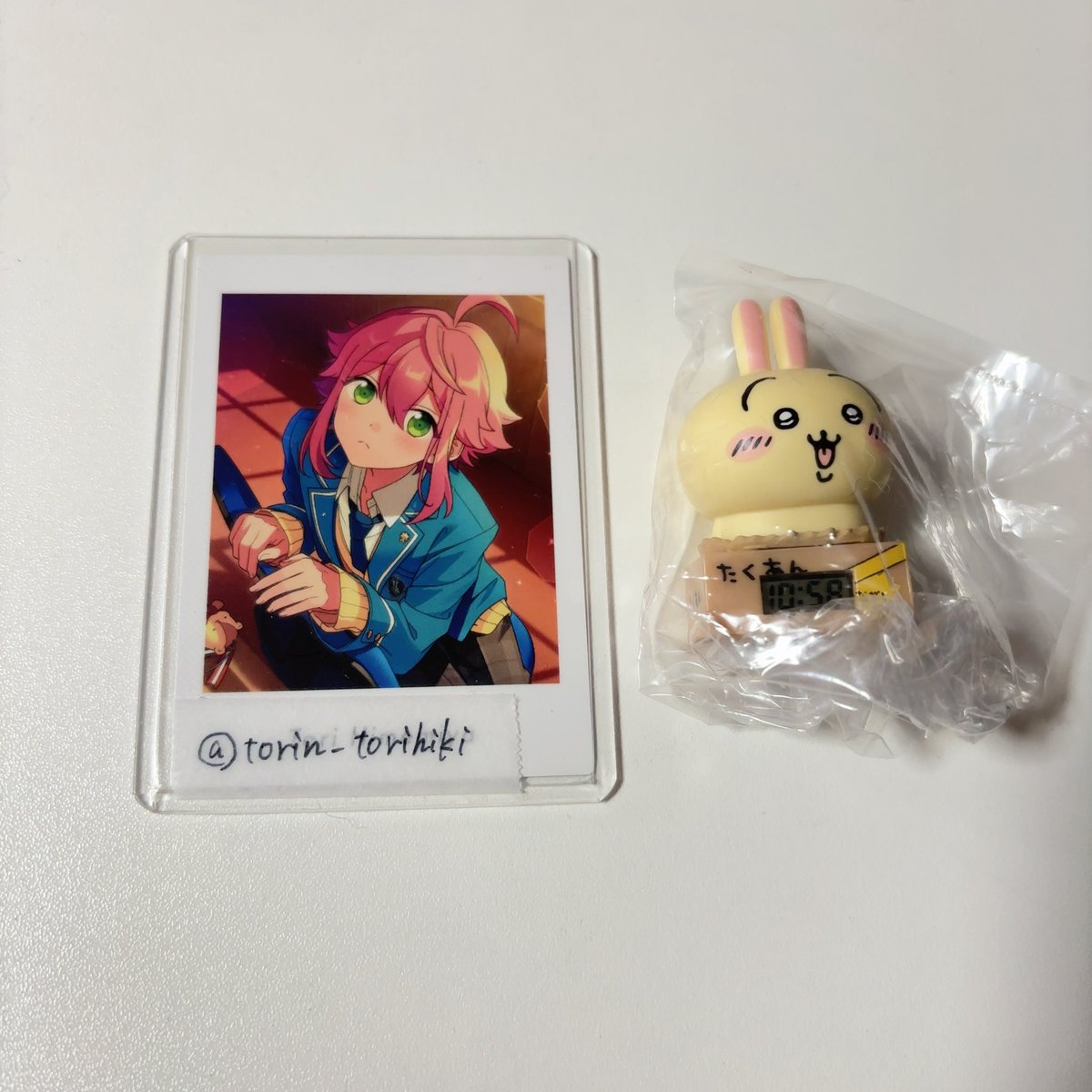 ちいかわ ダンボールウォッチ3 ガチャガチャ 交換

譲：画像 うさぎさん

求：はちわれちゃん 

郵送でのお取引希望です
お気軽にお声掛けください🙇🏻‍♀️♡