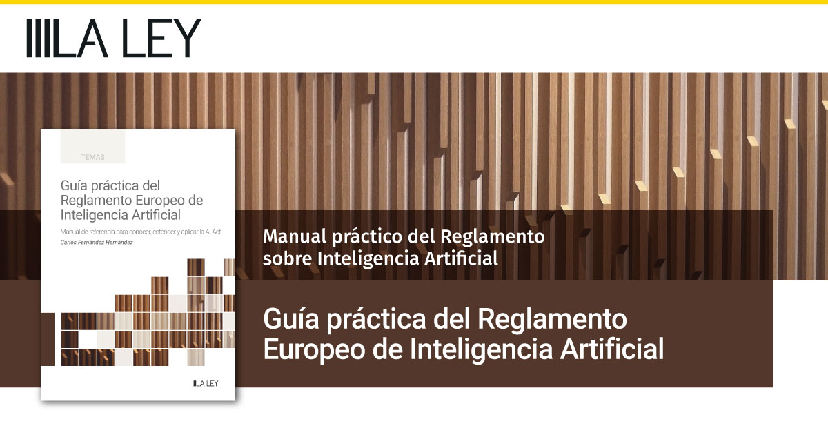 📌 “Guía práctica del Reglamento de #IA", de <a href="/Carlosbfh/">Carlos B Fernández</a>, abogado especializado en nuevas tecnologías

👉Una herramienta para conocer los principales contenidos de esta norma, a partir de un análisis sistemático de su contenido

➕ INFO e índice completo tienda.aranzadilaley.es/guia-practica-…