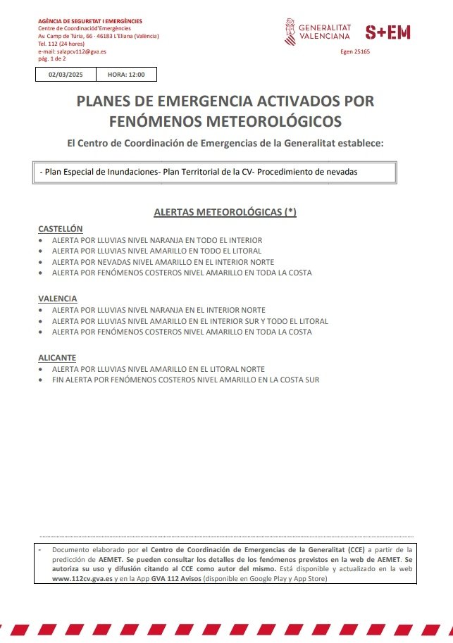 Emergències 112CV tweet media