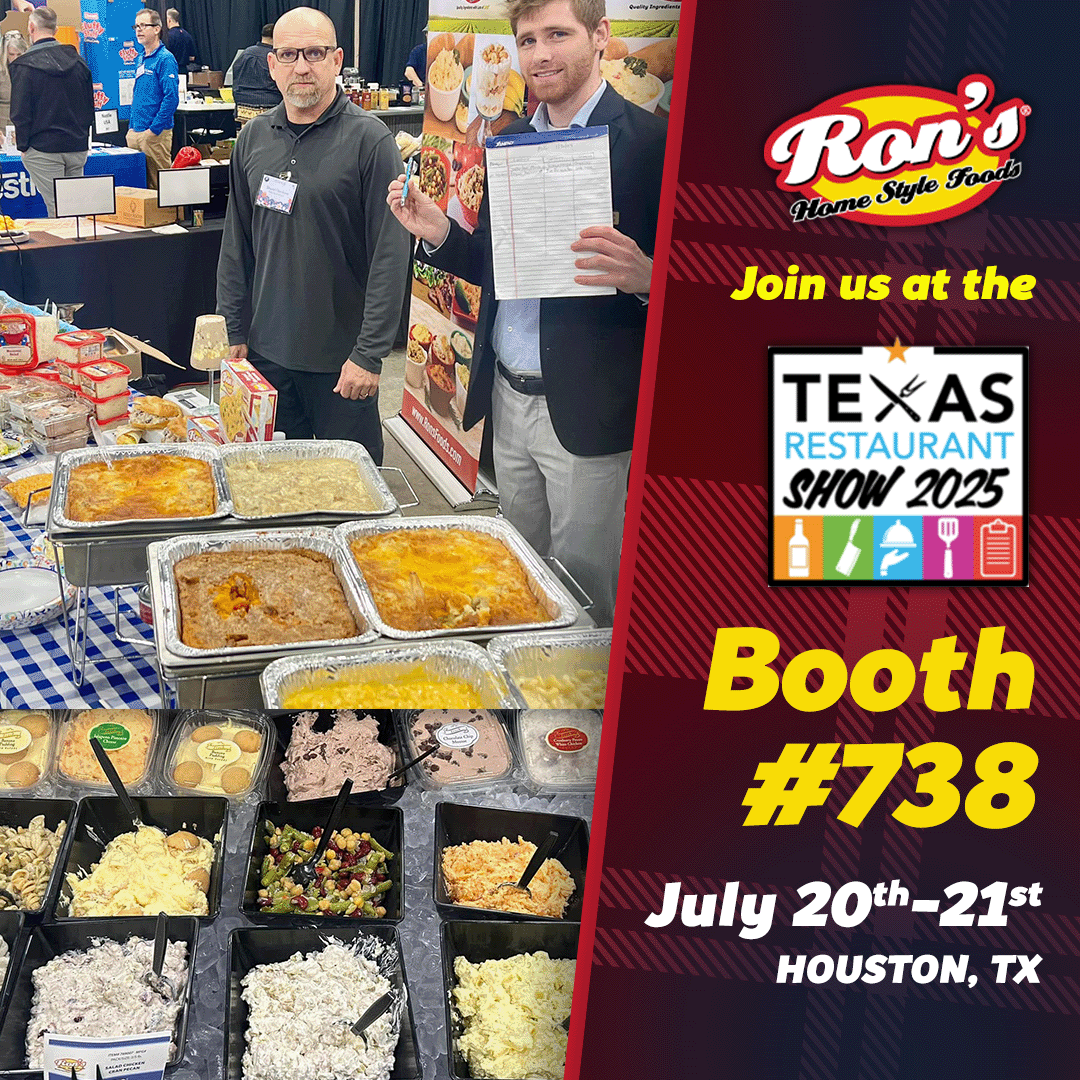 TexasKitchen85's tweet photo. 📢 It’s official! We’re heading to the Texas Restaurant Show in Houston July 20-21! 🚀 Find us at Booth #738 to connect, explore, and see what we’re bringing to the table. Stay tuned! 🍽️🔥

#TexasKitchenSalads #RonsFood #Houston #TXRestaurantShow #TXRestaurants https://t.co/yYJVSIkMRq