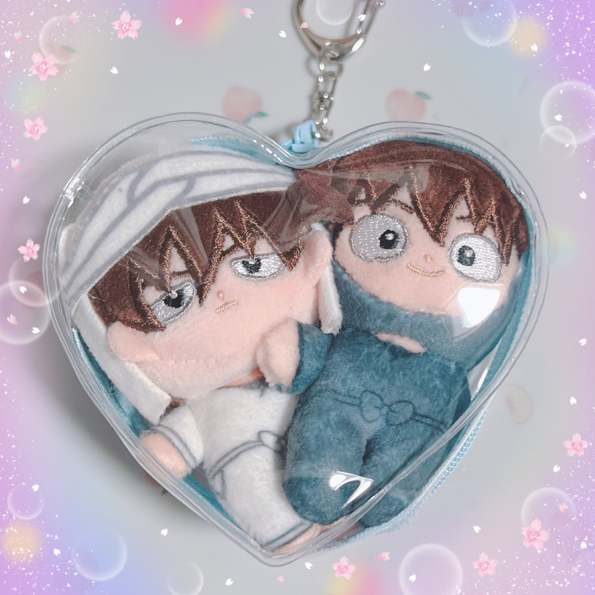 忍たま乱太郎　ほわぬい　ハートポーチ 劇場版 忍たま乱太郎 ほわぬい 立花仙蔵 潮江文次郎 推し活ポーチ