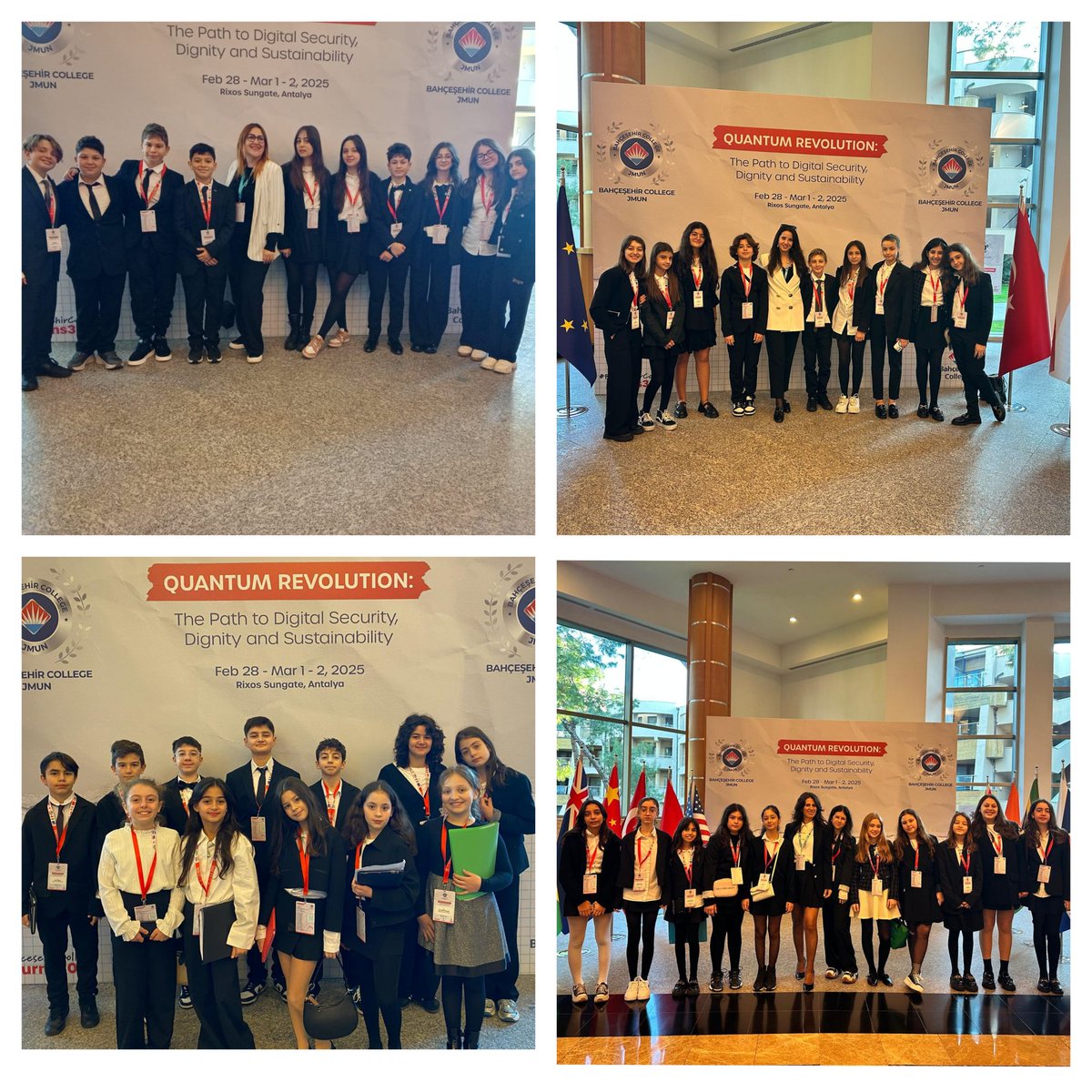 Antalya’da üç gün süren Bahçeşehir Kolejleri JMUN konferansı sona erdi. Emeği geçen öğretmenlerimize teşekkür eder,katılım gösteren öğrencilerimizi de tebrik ederiz.
#sırasende
❤️💙