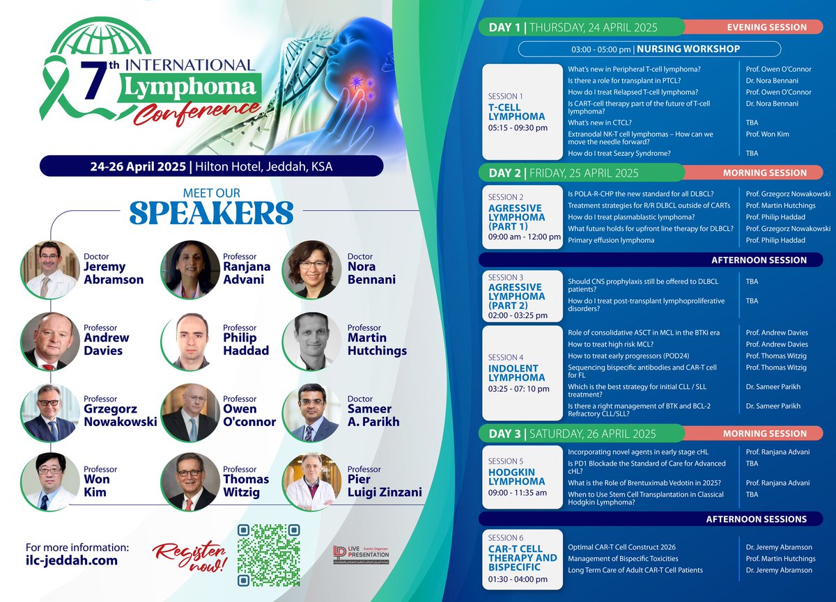 Exciting news! 
Join us at our upcoming event with <a href="/oncology_saudi/">Saudi Oncology Society</a>. Don’t miss out on this incredible opportunity!
Register now: register2025.ilc-jeddah.com #Oncology #Jeddah2025
