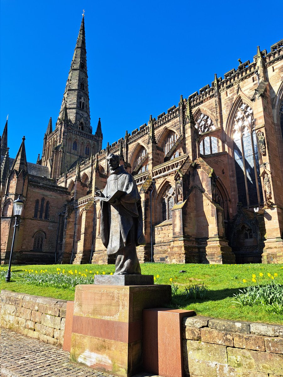 MisterEath (@jonathanjheath) on Twitter photo Happy St. Chad's Day from his church, <a href="/LichfieldCath/">Lichfield Cathedral</a>! Happy St. Chad's Day from his church, <a href="/LichfieldCath/">Lichfield Cathedral</a>!