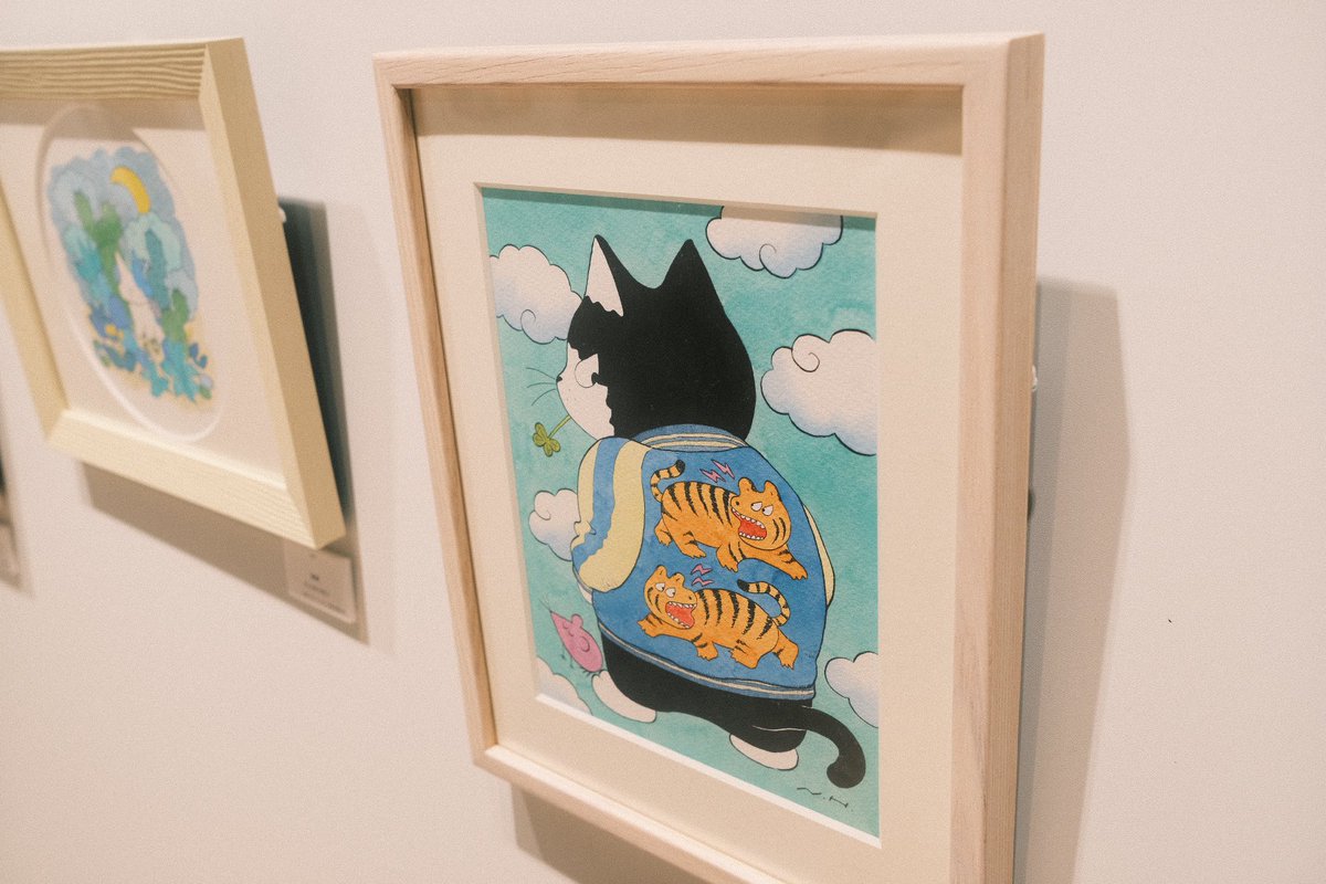 「名古屋個展、2日目が終了しました。「名古屋で開催されるのを楽しみにしていました」」|ヒダカナオトのイラスト