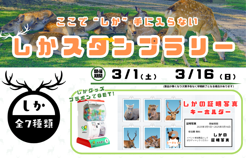 jsainfo123's tweet photo. ここで“しか”手に入らない「しかスタンプラリー」 | 日本スタンプラリー協会 https://t.co/ZMHwTBBeN6 #スタンプラリー https://t.co/FOzamcpLwj