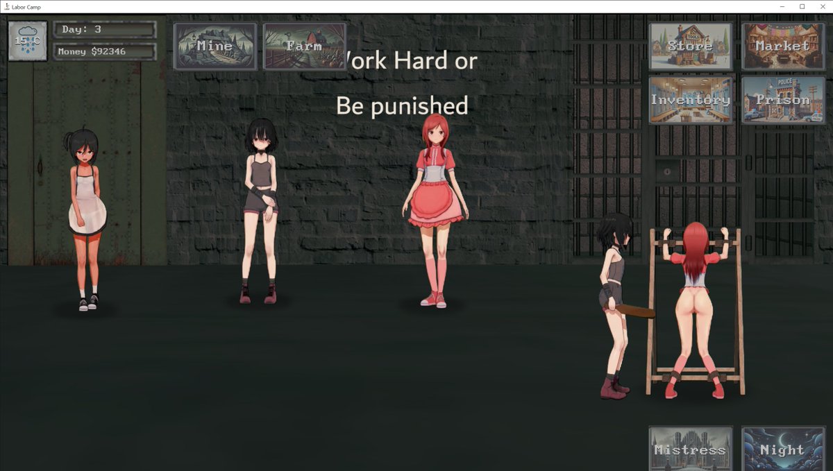 Labor Camp 0.01 Released
subscribestar.adult/spankbot
spankbot2.fanbox.cc