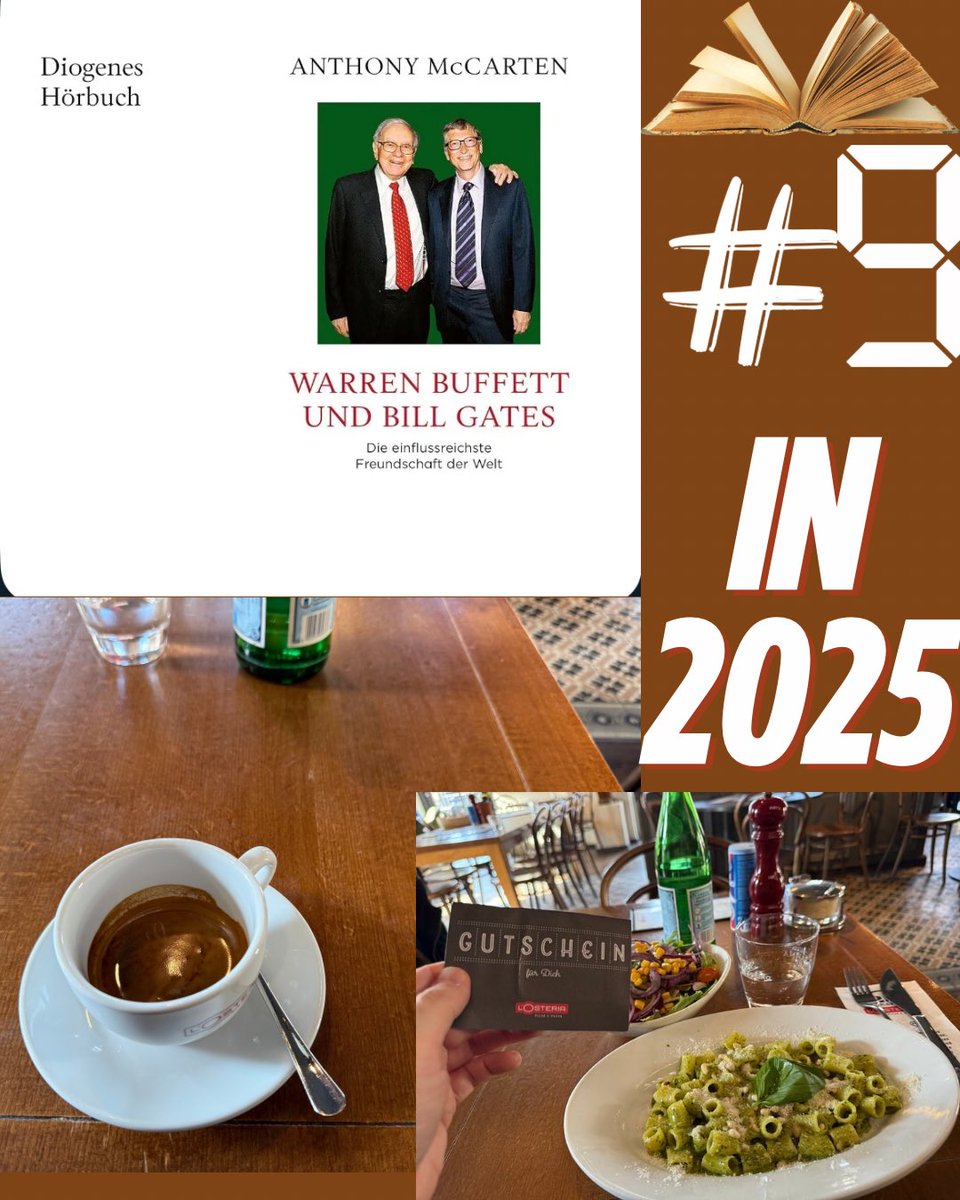 The 9th 📖 in 2025:
Two like-minded people – #WarrenBuffett and #BillGates #book #bookstagram #biography #bookpholic #inspiration <a href="/BillGates/">Bill Gates</a> <a href="/MSFTnews/">Microsoft News and Stories</a>