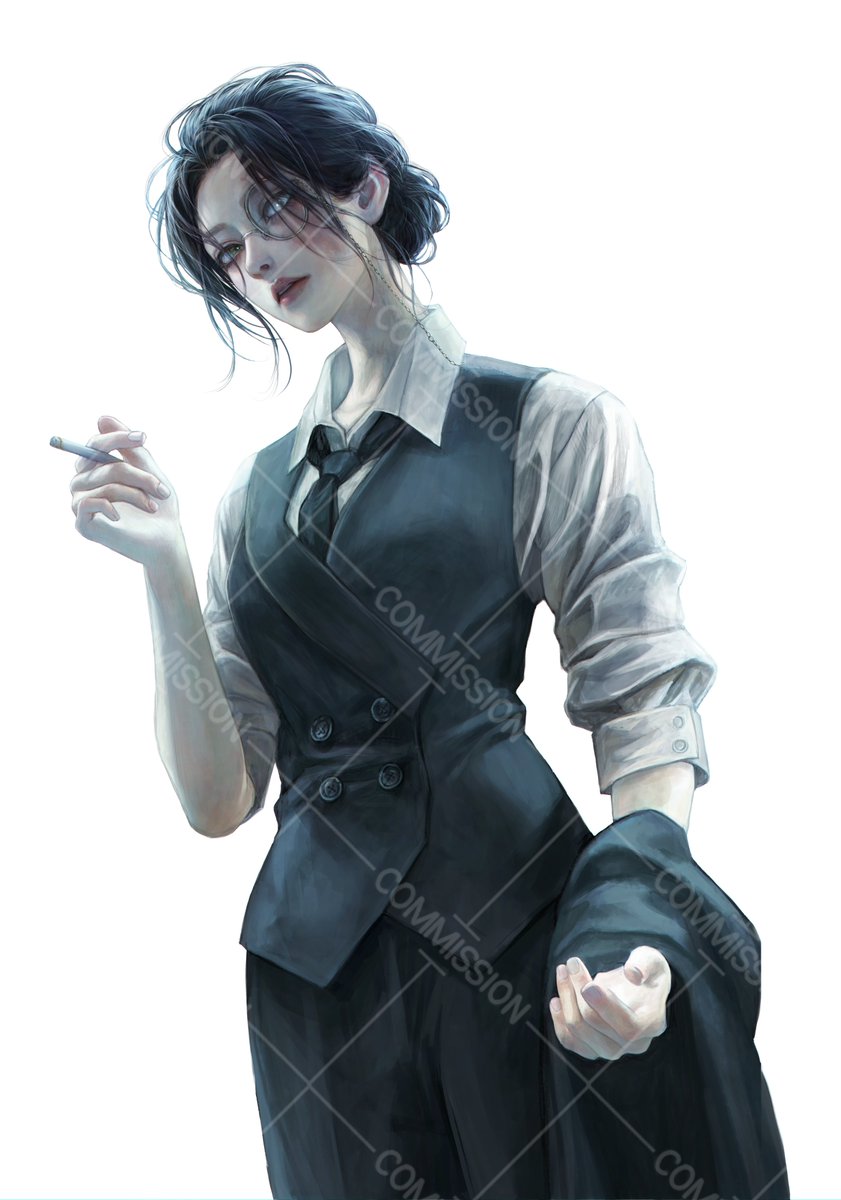 커미션 작업했습니다~