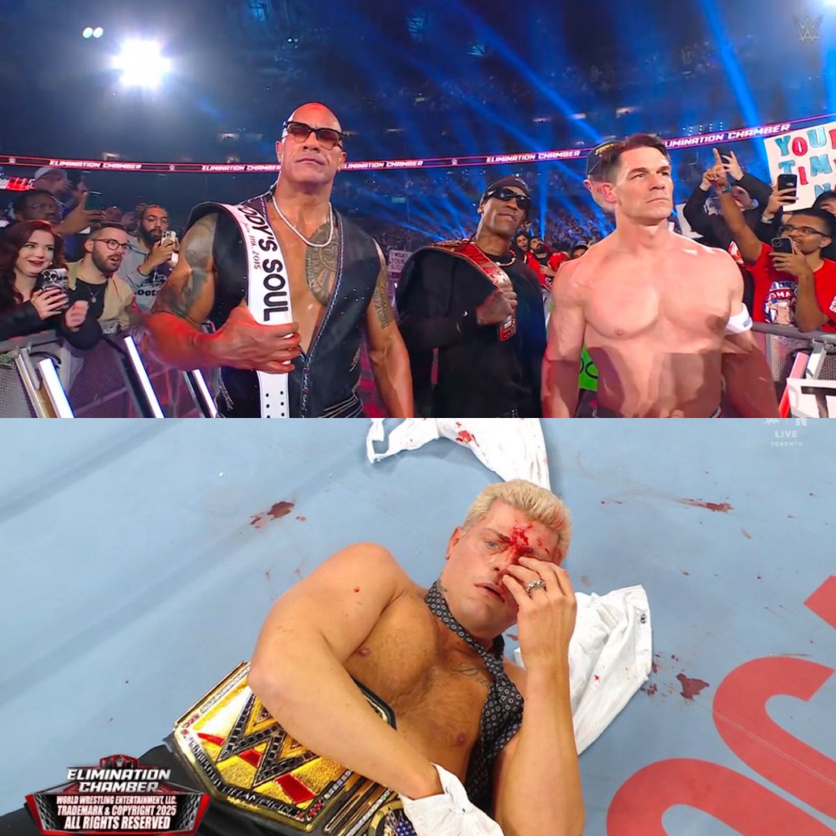 Omg John Cena has turned heel. Such a shocking moment.. 😲 #WWEChamber